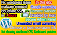 fix wordpress issue, malware removal, cloudflare SSL 1hour