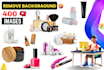 do 400 image clipping path, background removal