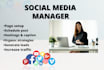be your social media manager