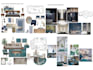 create interior mood board, shopping list and floor plan design