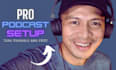 help you launch a podcast, free editing too