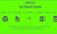 do data extraction from pdf, images, text, websites