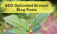 write SEO articles blog posts on kratom