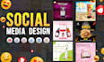 do professional social media post design, banner, ads
