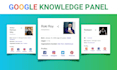 create a google knowledge panel or graph for any category