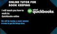 teach you quickbooks online and book keeping
