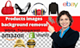 do photo editing, background removal, white and transparent, cut out image