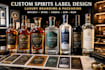 do original whisky label design wine gin rum vodka whiskey