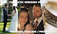 do cinematic wedding video editing or wedding promo