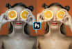 do bulk photo retouching and background removal