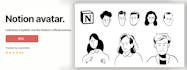 draw custom notion style minimal portraits for your