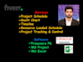 do project schedule, gantt chart on primavera p6, ms project