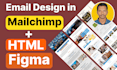 mailchimp email template design and mailchimp newsletter design
