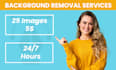 do background removal, clipping path and image editing services