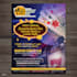 creative flyer, poster, brochure designs