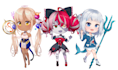 draw full body chibi anime character or your oc in my style