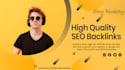 skyrocket ranking with high quality do follow SEO backlinks
