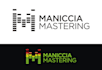 design music studio and guitar logo