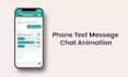 do text message chat animation