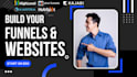 landing page funnels websites in gohighlevel ghl clickfunnels