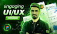 do ui ux design, landing page or figma website design