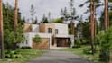 create photorealistic exterior renderings for houses