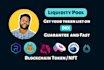 create a liquidity pool for your token dex instant