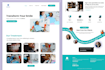 design a creative responsive website, landing page UI UX