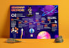 do creative business flowchart or infographic design