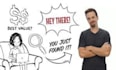 create video scribe whiteboard explainer doodle  animation  video