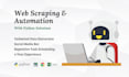 do web scraping and automation in python selenium