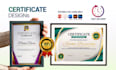 design diploma, award and certificate for any purpose