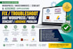 provide specific wordpress, woo, zen cart and adsense fixes