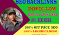 do SEO backlinks high authority in USA
