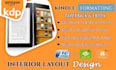 format impressive ebook for kindle, paperback epub