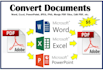 convert PDF to word