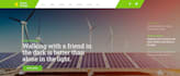 develop a website for green renewable energy company