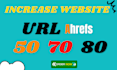 increase domain rating ahrefs dr url 30 ur 50 ur 80 within few days