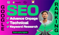 do onsite onpage SEO optimization services to optimize web pages meta tags