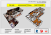 make 3d sketchup from scan, point cloud, matterport
