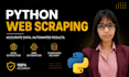 do python web scraping, web scraper, data scraper