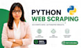 do python web scraping, web scraper, data scraper