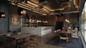 create 3d rendering interior exterior house restaurant hotel