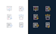 design custom line icons
