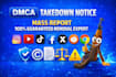 remove harassing do mass report to instagram facebook tiktok reddit youtube x