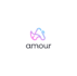 design a premium mobile dating app logo
