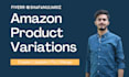 create merge or fix amazon product listings and variations