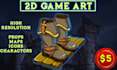 create luxury game assets, objects