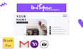 create minimal email signature with HTML CSS