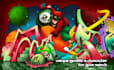 create a hand drawn graffiti and character design